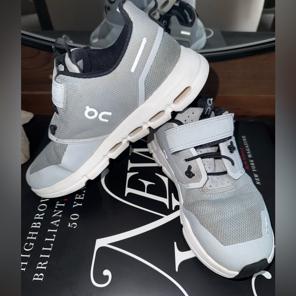 Kids Gray Athletic Shoes